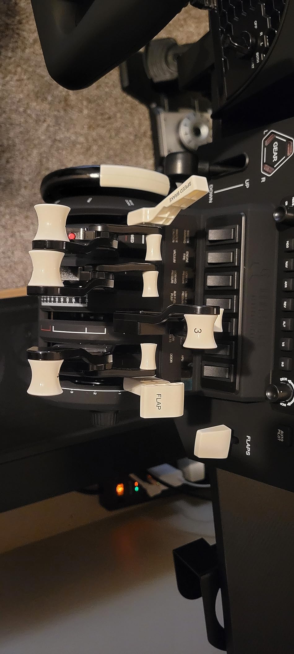 Honeycomb Alpha Flight Controls Yoke Bundle | Bravo throttle quadrant, (2 items) customer photo 2