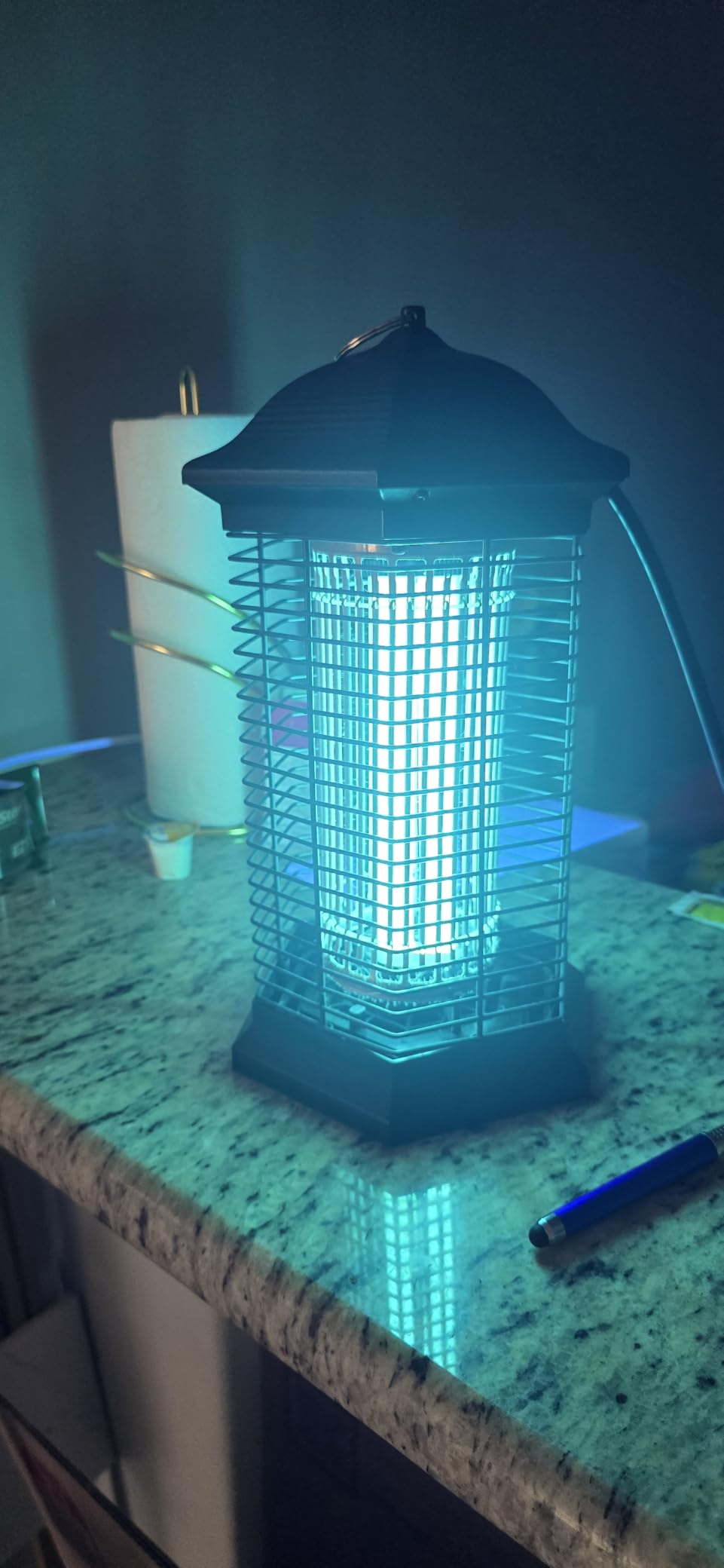 AMUFER Bug Zapper Outdoor Indoor with18W Power & 4400V Instant Grid customer photo 2