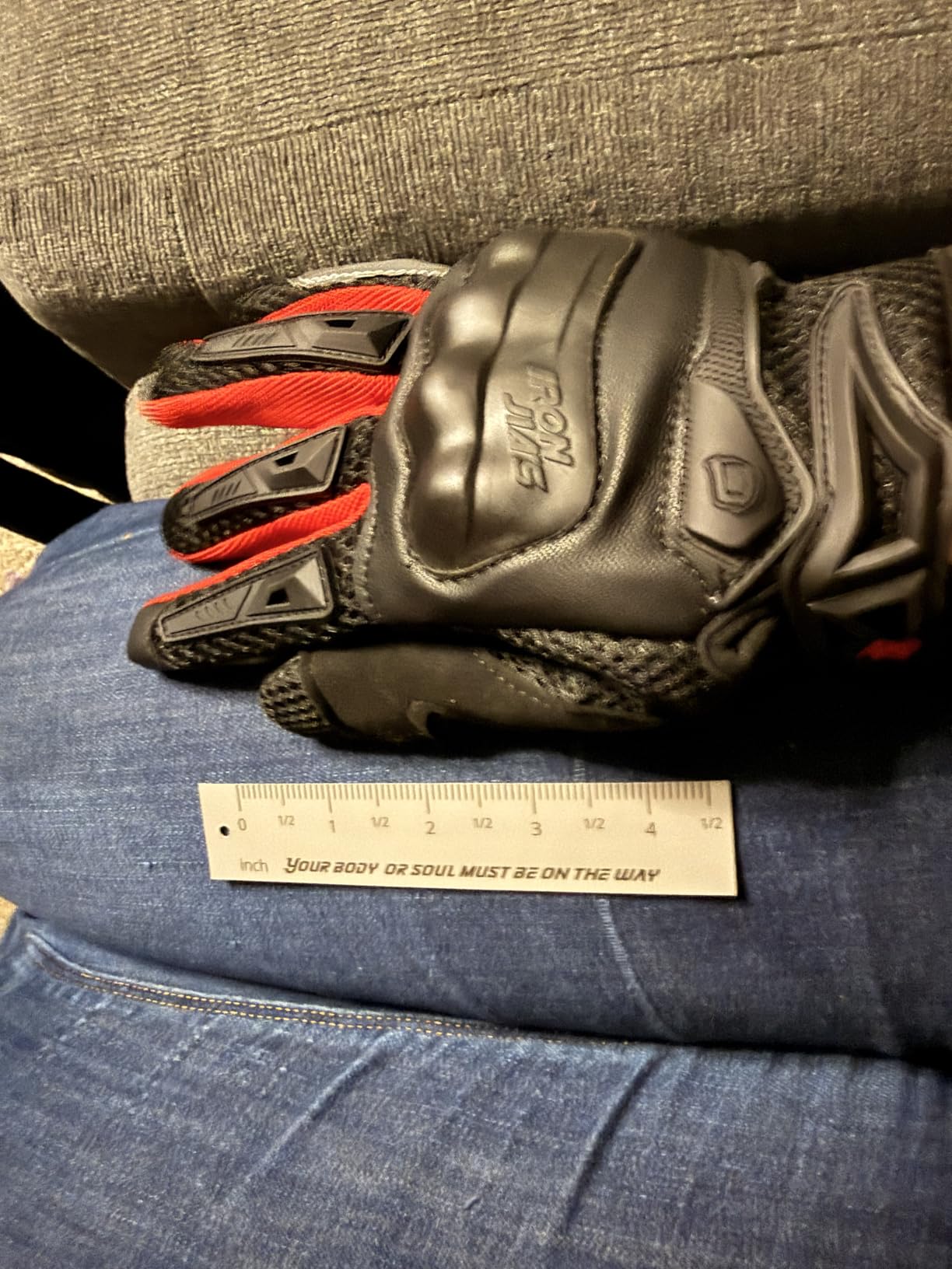 IRON JIA'S Summer Motorcycle Gloves for Men & Women customer photo 2