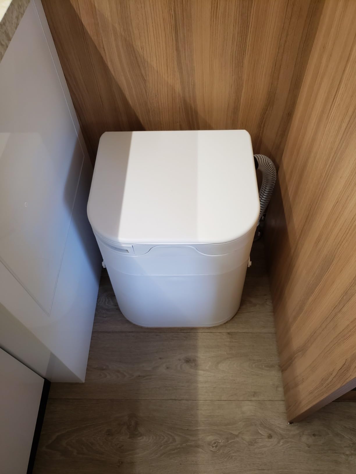 OGO Origin Composting Toilet for Van Life, Tiny Home & Boat – 12V Electric customer photo 1
