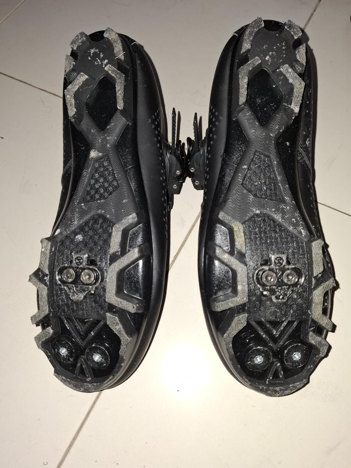 Mens Mountain Bike Cycling Shoes Women, MTB-Shoes Compatible Installation SPD Cleats customer photo 2