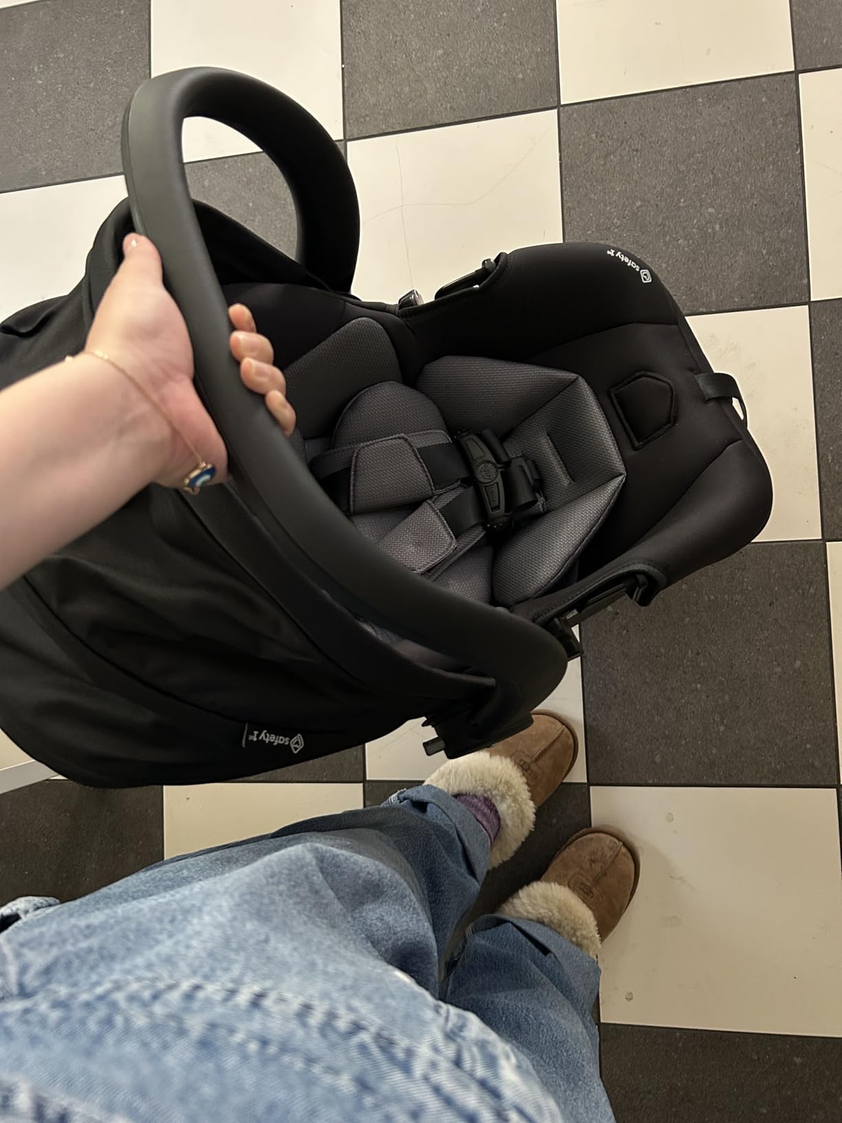 Safety 1st Grow and Go Flex 8-in-1 Car Seat Stroller Combo, Baby Stroller Travel Systems for Infants 4-30 lbs, Stroller and Carseat Combo Set, Foundry customer photo 2