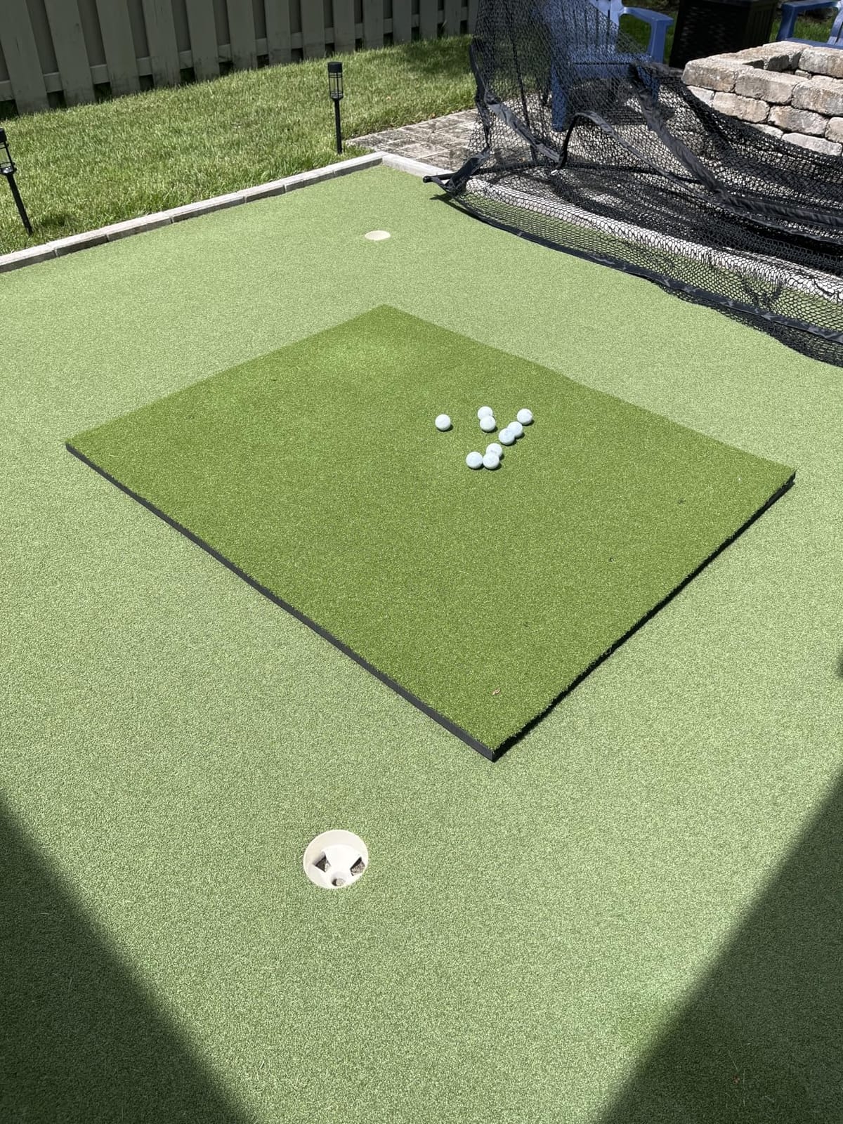 Bltend Golf Mat 36mm: 5x4ft/6x4ft Golf Hitting Mat Practice Outdoor Indoor customer photo 2