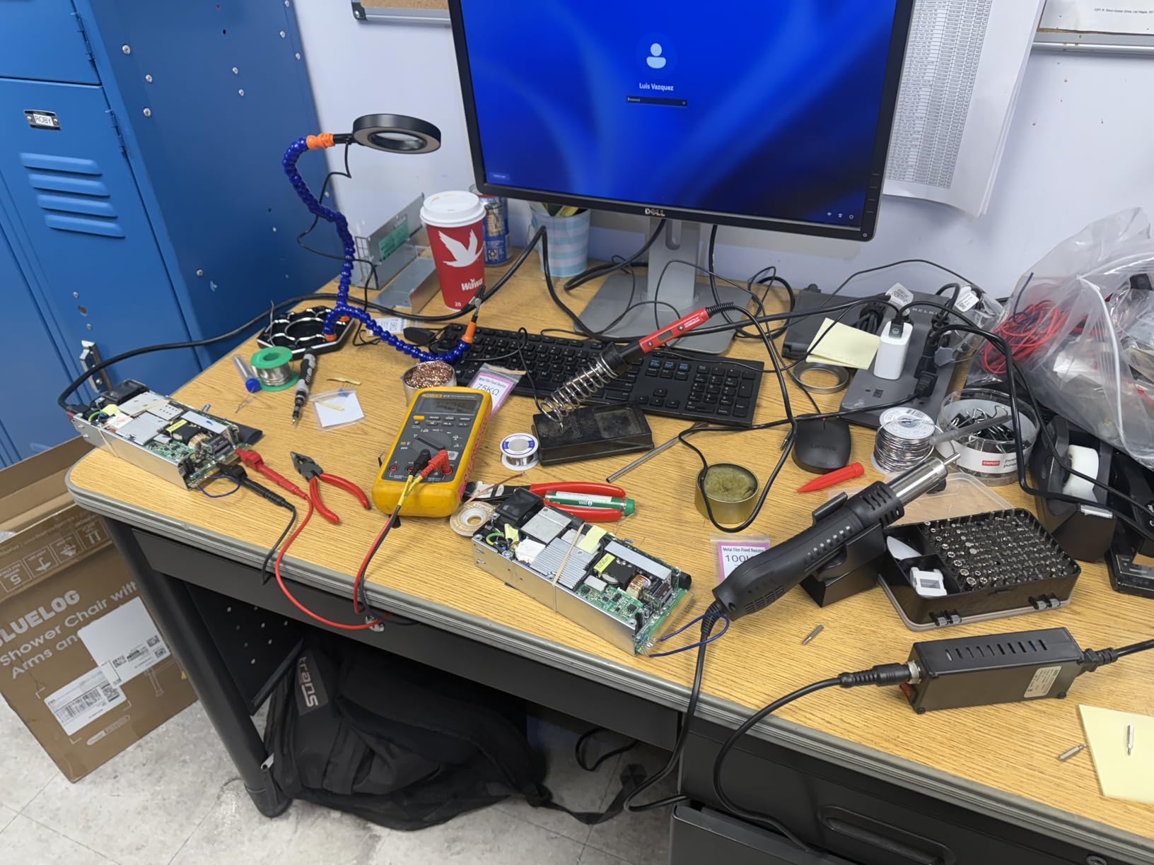 LRT 8858 Hot Air Rework Station, Digital Heat Gun for SMD Repair customer photo 2
