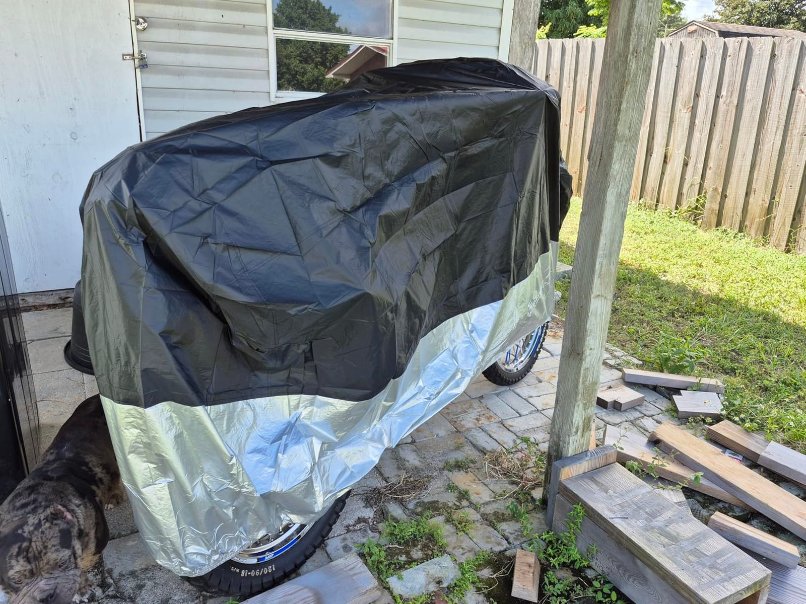 Motorcycle Covers, Outdoor Waterproof Motorbike Covers customer photo 2