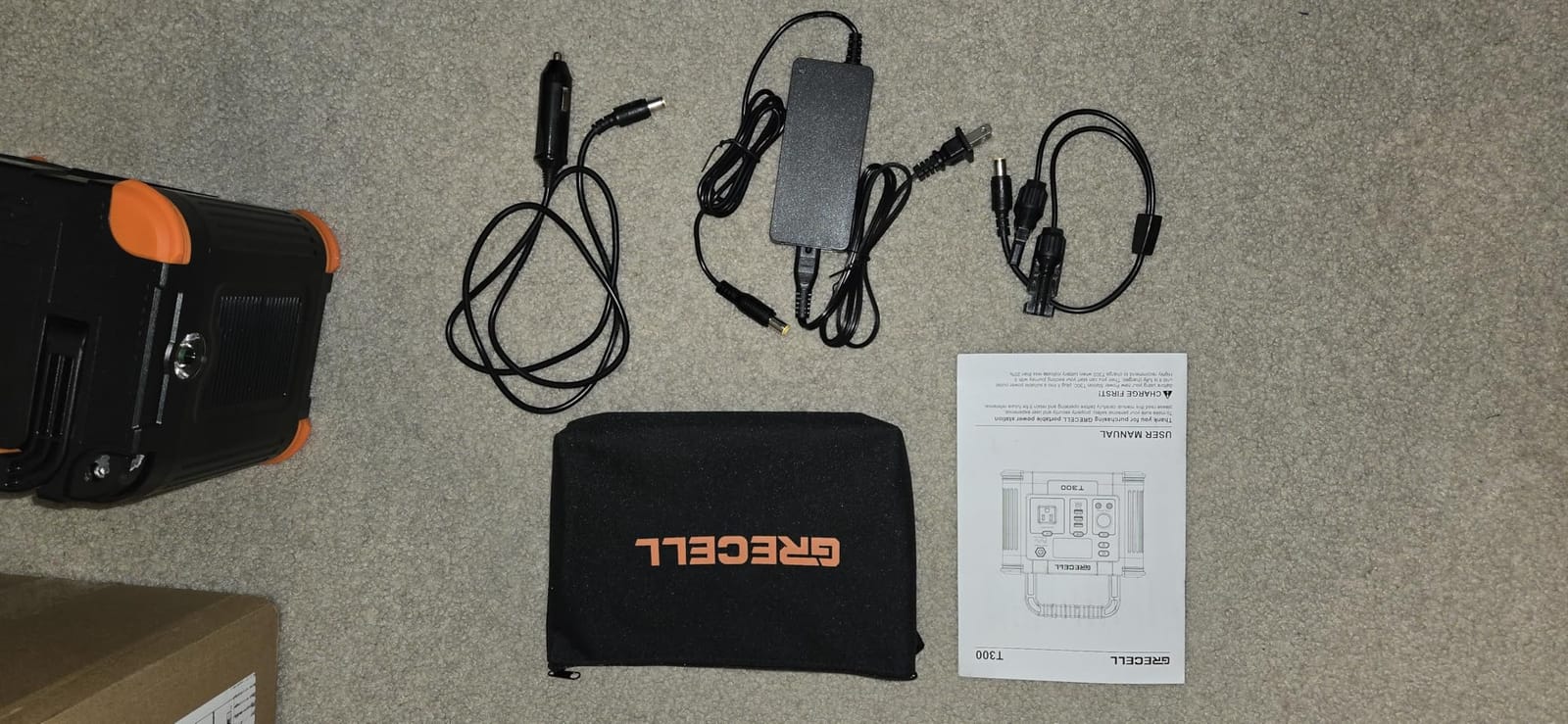 Portable Power Station 330W, GRECELL 230.88Wh Solar Generator customer photo 2