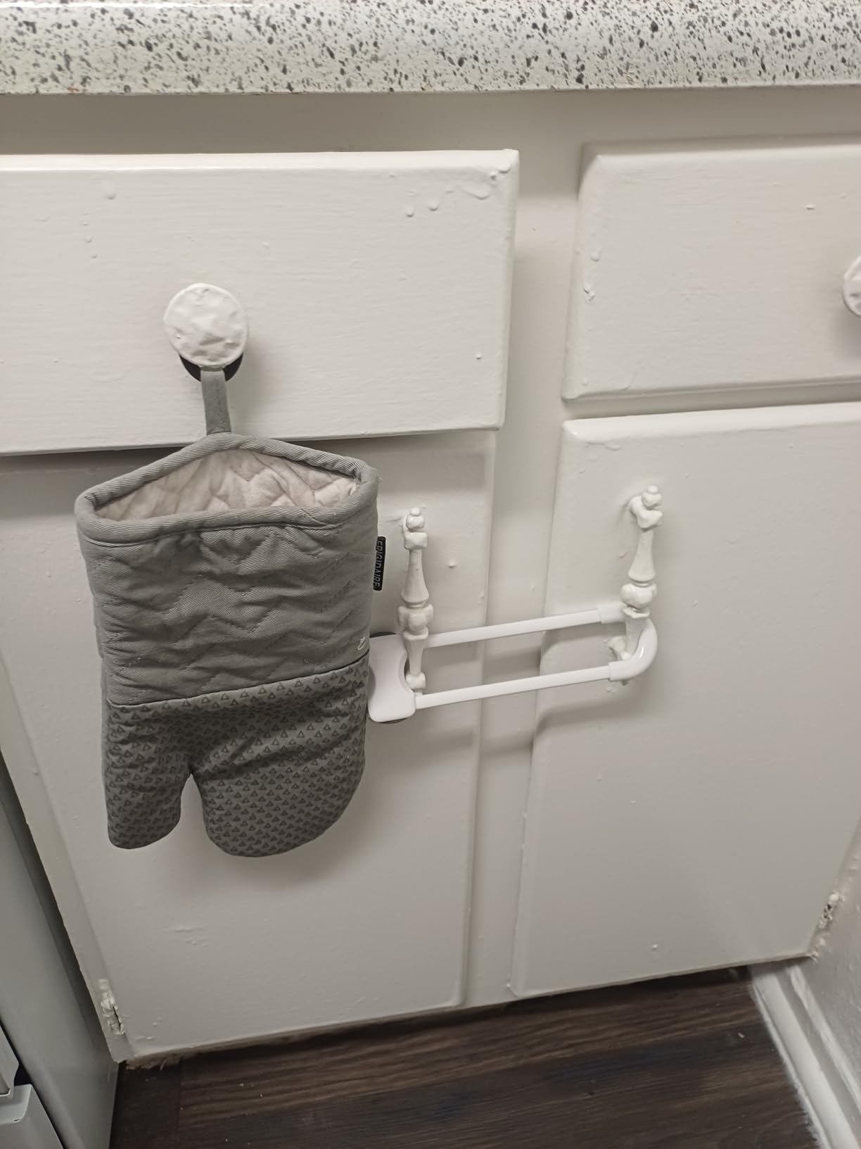 6 Packs Sliding Cabinet Locks, Baby Proofing U-Shaped Child Safety Latches customer photo 2
