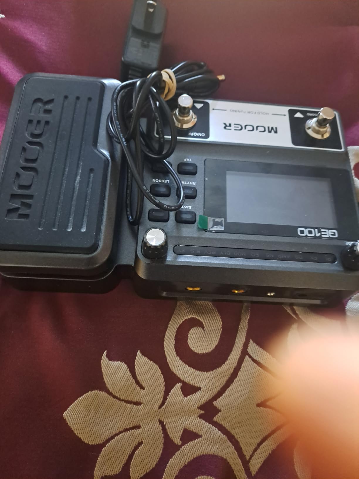 MOOER GE100 Multi-Effects Guitar Pedal 80 Presets, 66 Effects customer photo 1