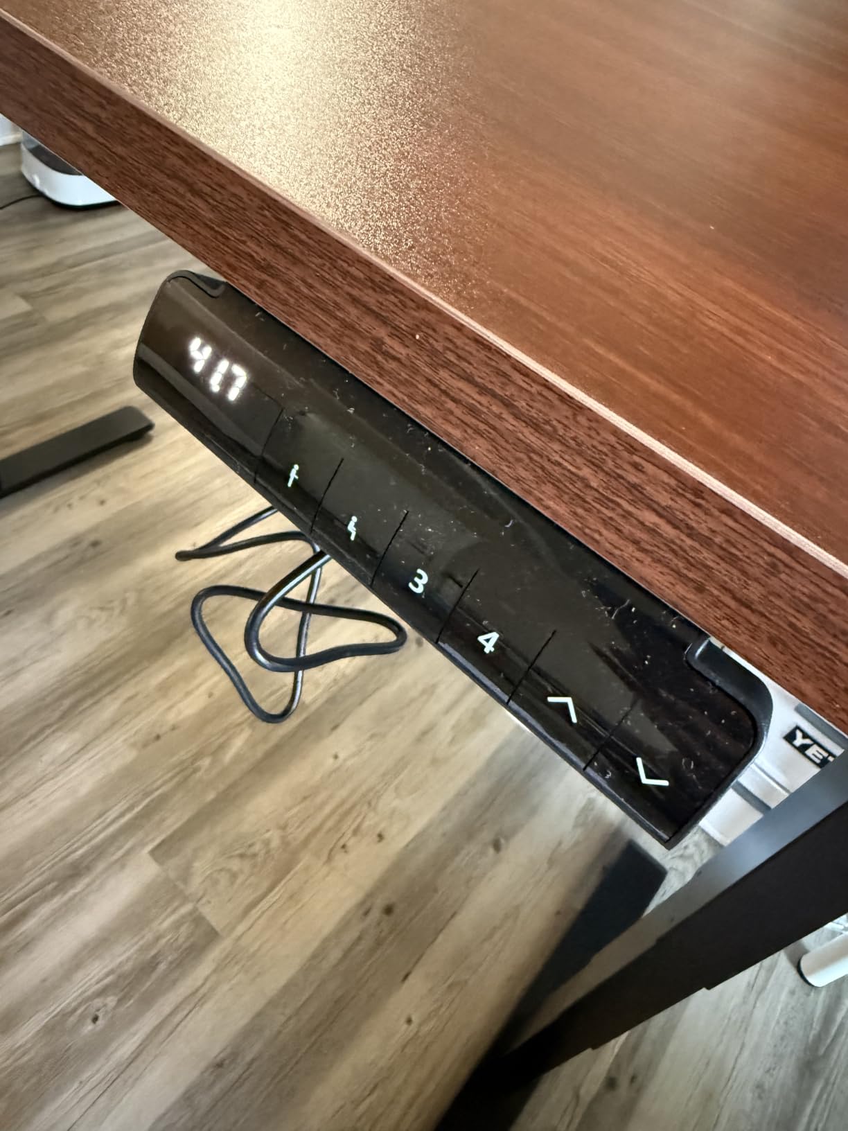 SANODESK Dual Motor Standing Desk 220lbs Height Adjustable Desk customer photo 1