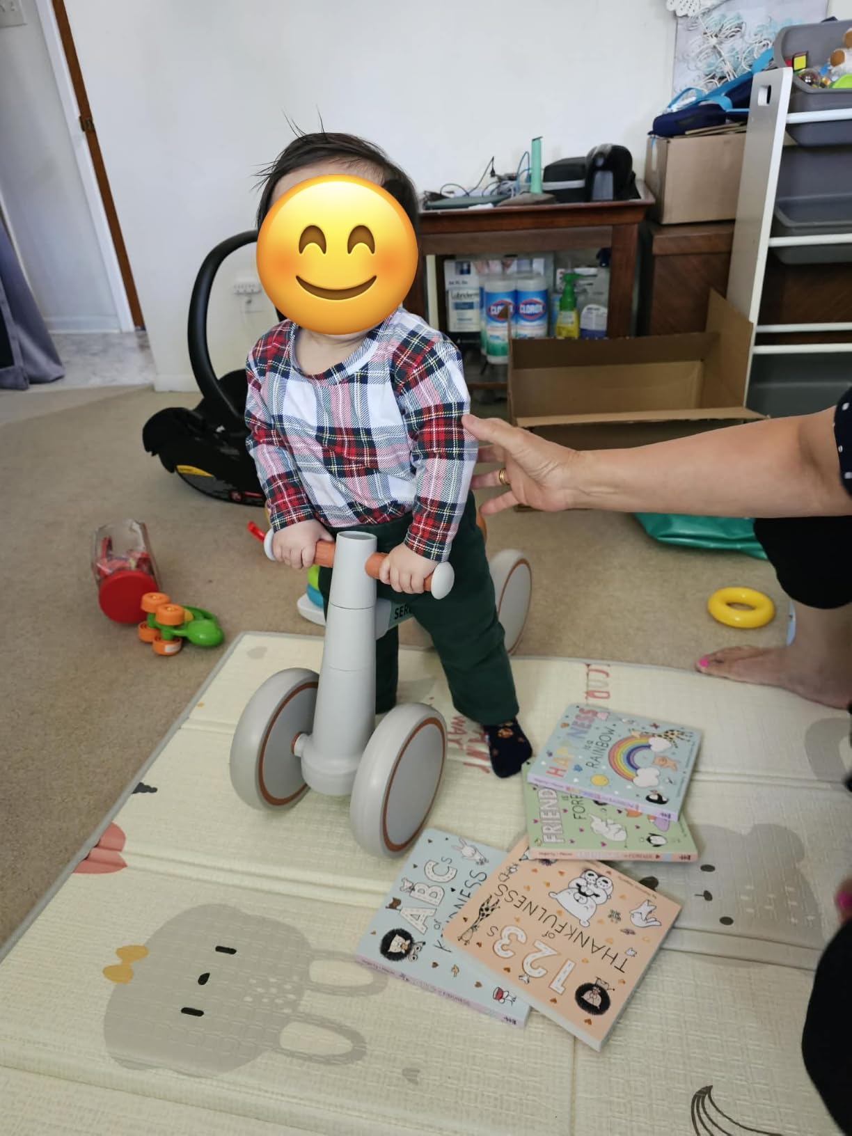 SEREED Baby Balance Bike for 1 Year Old Boy Girl, First Birthday Gift Toy customer photo 1