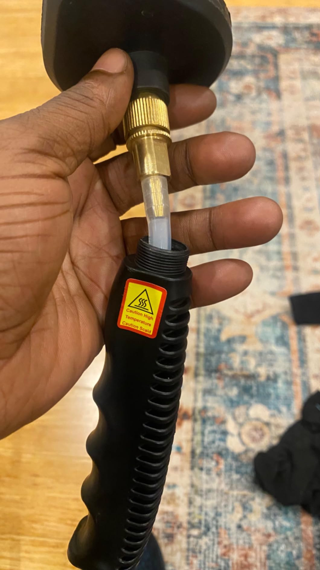 Dyna-Living Steam Cleaner 2500W Engine Steam Cleaner For Auto Detailing customer photo 1