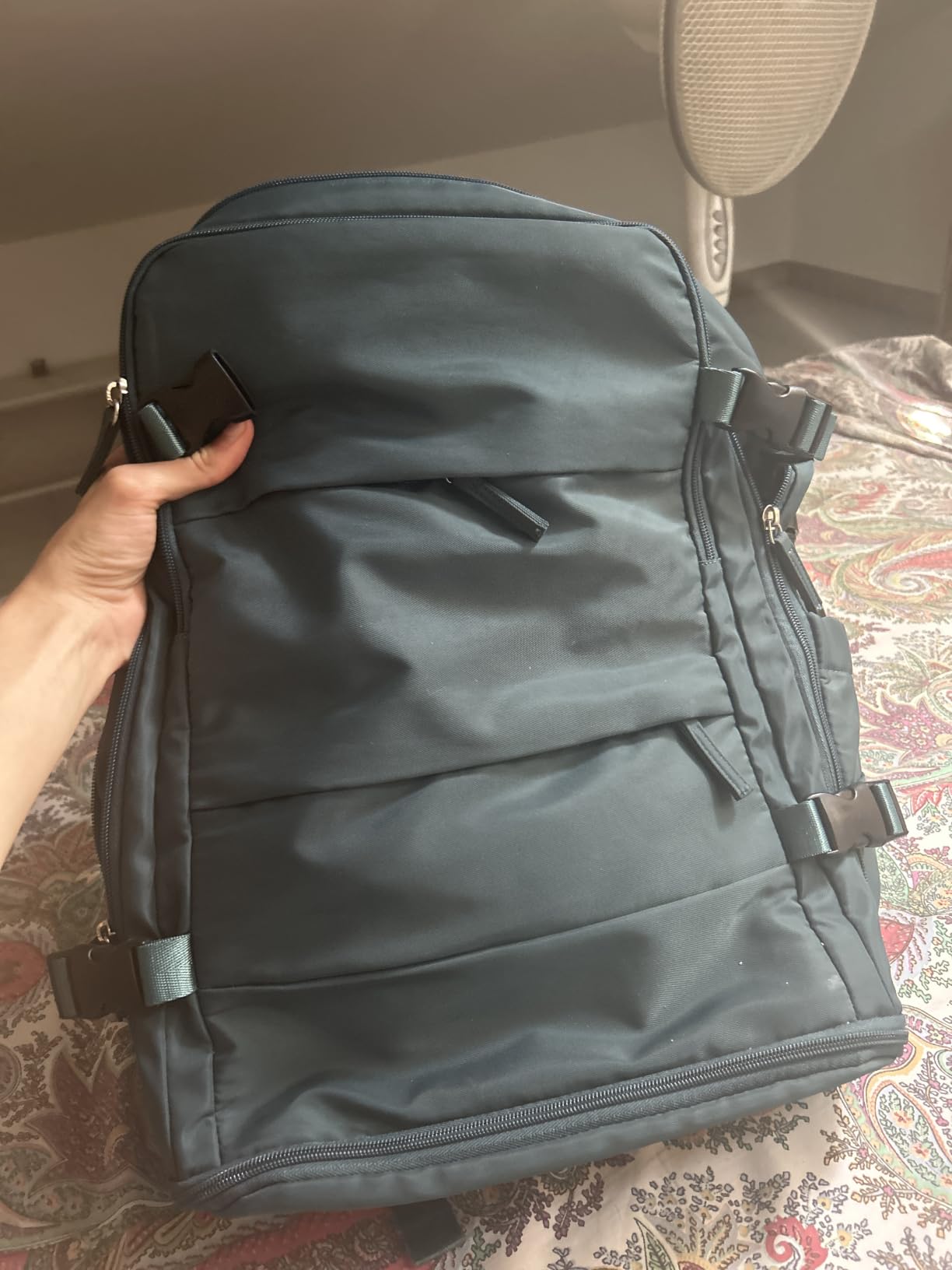 coofay Travel Backpack For Women Men Airline Approved Carry On Backpack Flight Approved Waterproof Sports Luggage Backpack Casual Daypack Small Hiking Backpacks customer photo 2