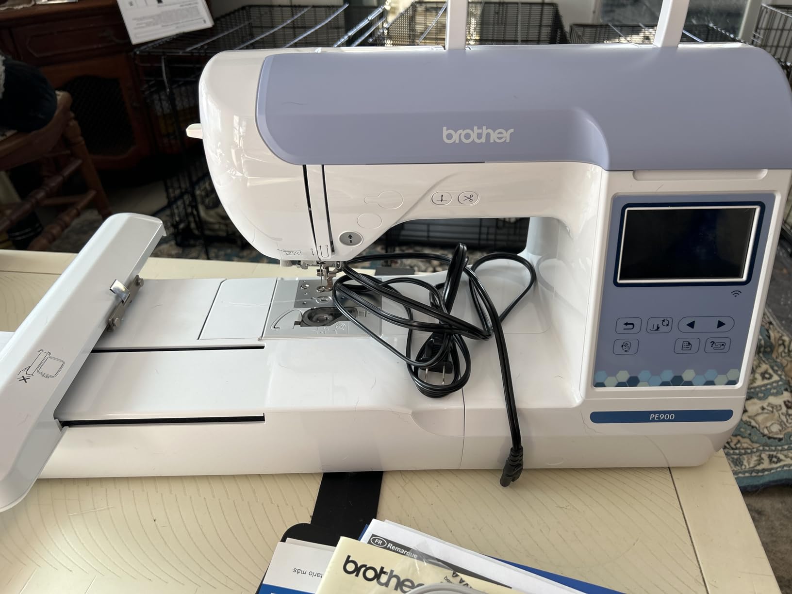 Brother PE900 Wireless Embroidery Machine with WLAN customer photo 2