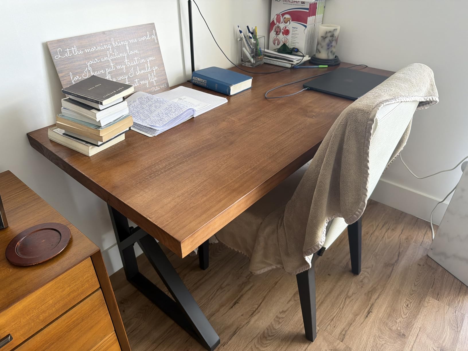 Solid Wood Computer Desk Study Office Desk 55