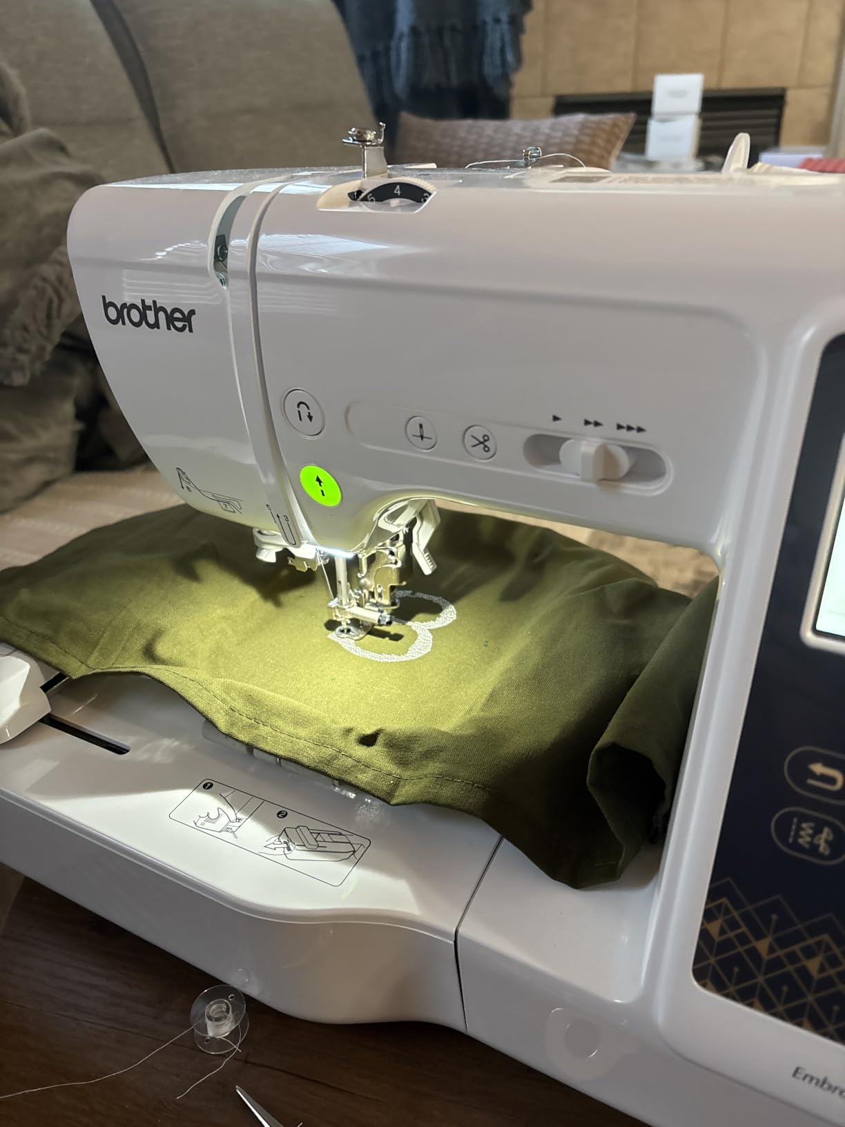 Brother SE700 Sewing and Embroidery Machine, Wireless LAN, 8 included Ft customer photo 2