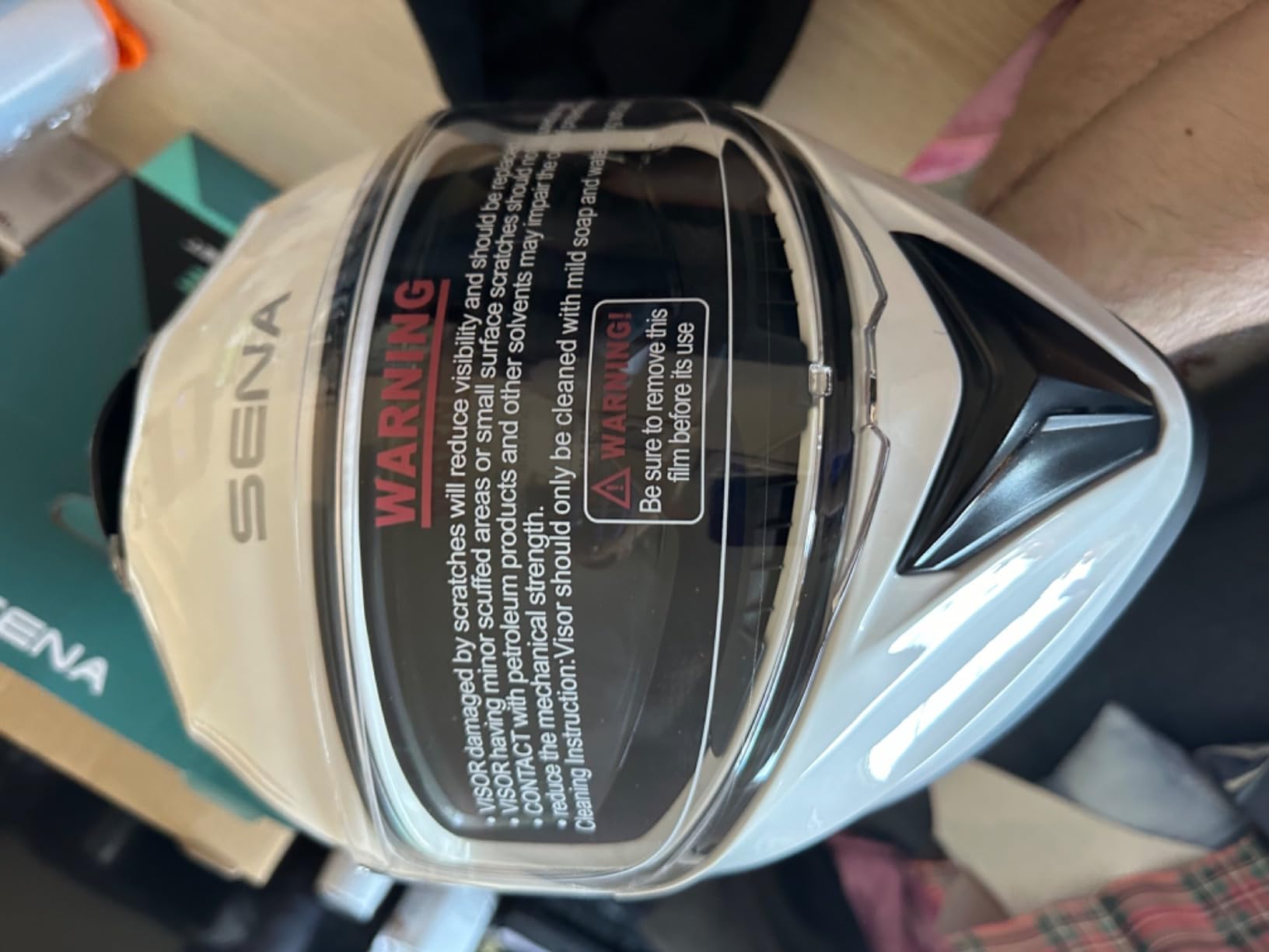 Sena OutForce Smart Helmet Full Face (Matt Black, Medium) (OUTFORCE-MB00M - SP85 customer photo 2