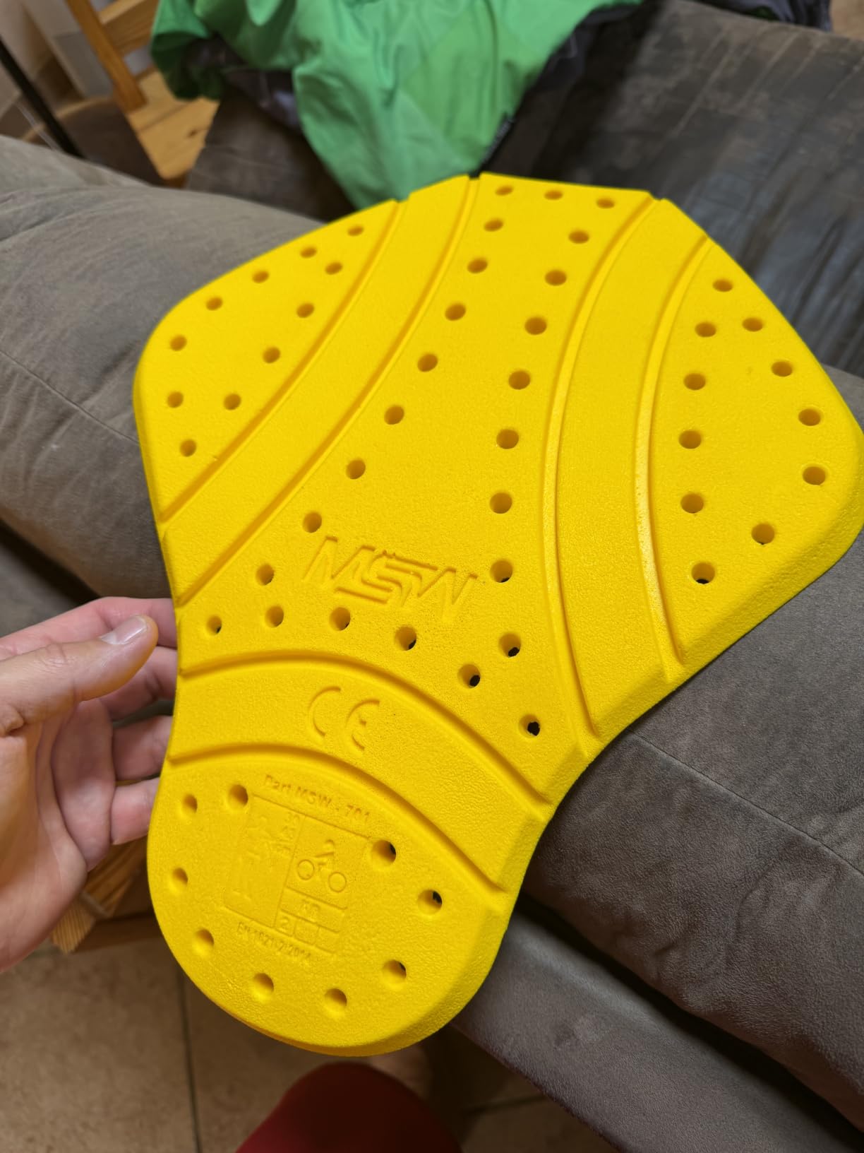 Universal-CE-2 Back Armor Protection, Level 2 Approved Armor Pads for Motorcycle Jackets, CE Level 2 Back Protector for Women and Men customer photo 1
