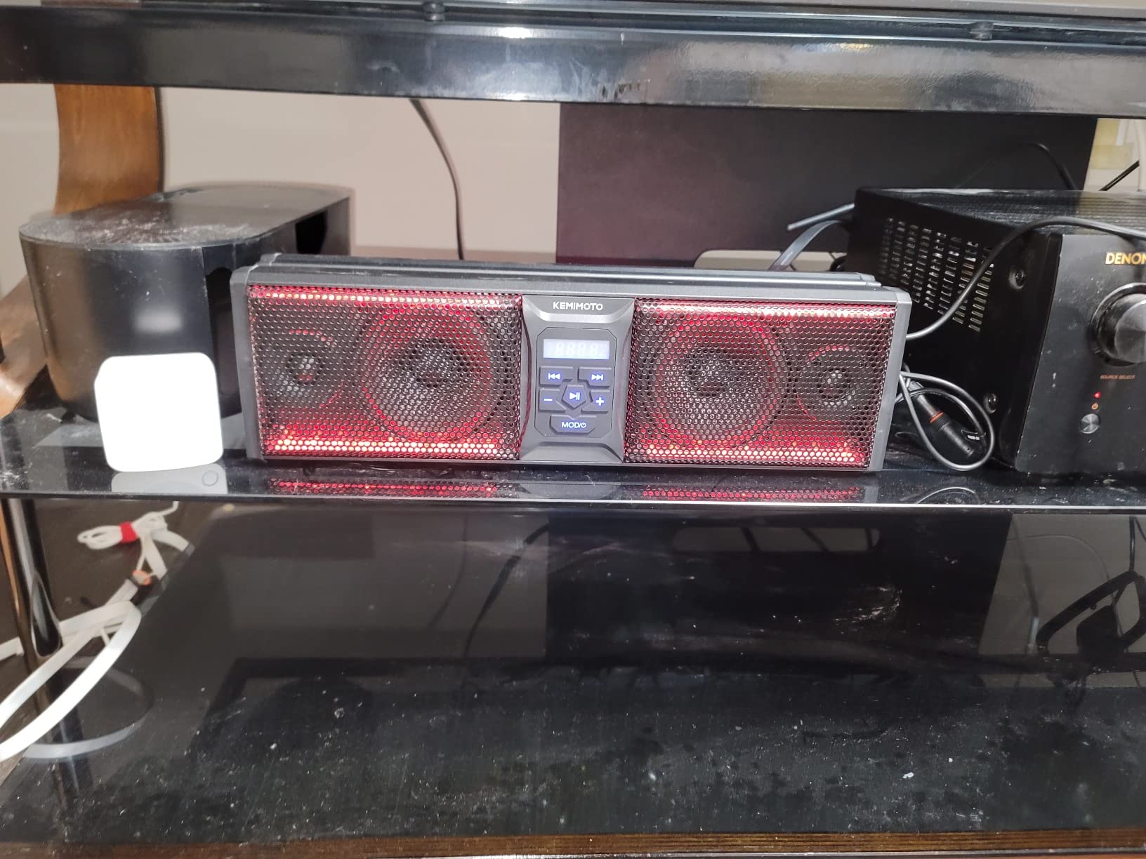 KEMIMOTO UTV Sound Bar 16 Inch with Multicolor RGB Lights customer photo 1