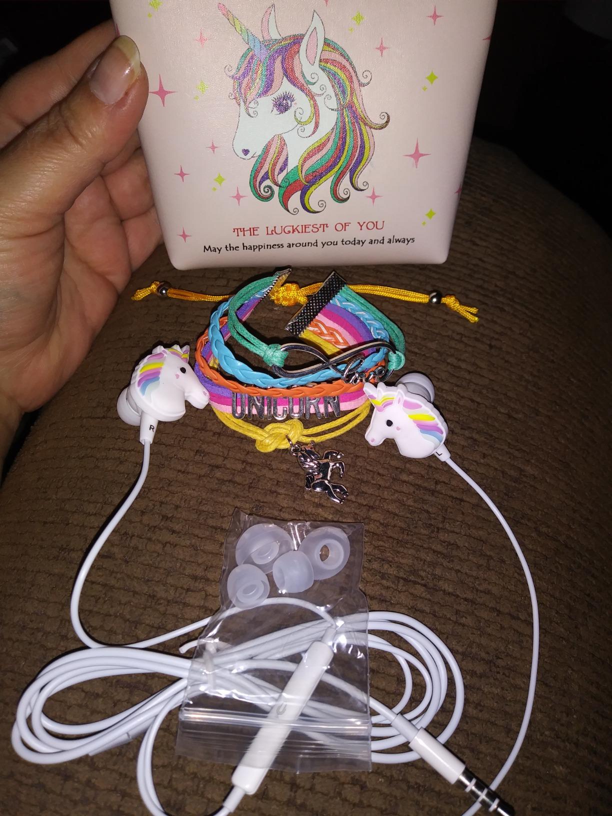 Kids Earbuds with Storage Case for Back to School, Earbuds for Kids customer photo 1