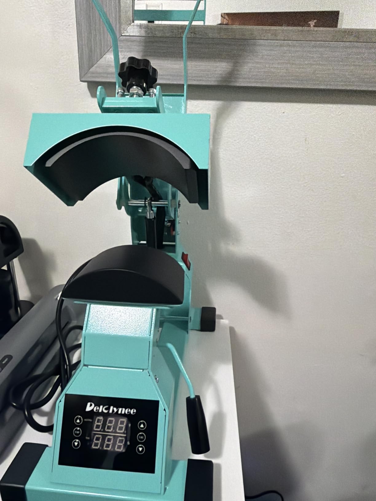 Hat Heat Press Machine for Caps with 2pcs Interchangeable Platens(6.7