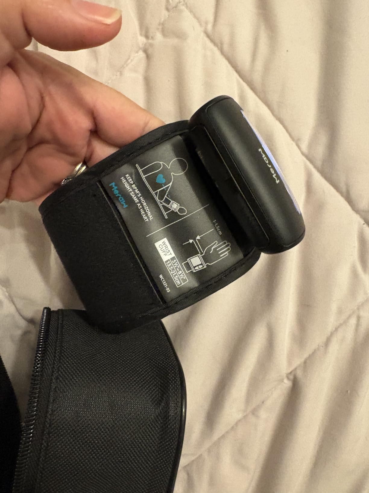 Meraw Blood Pressure Monitor Adult Cuff, Blood Pressure Cuff Monitor Wrist, Blood Pressure Machine Home Use 5.3-8.5