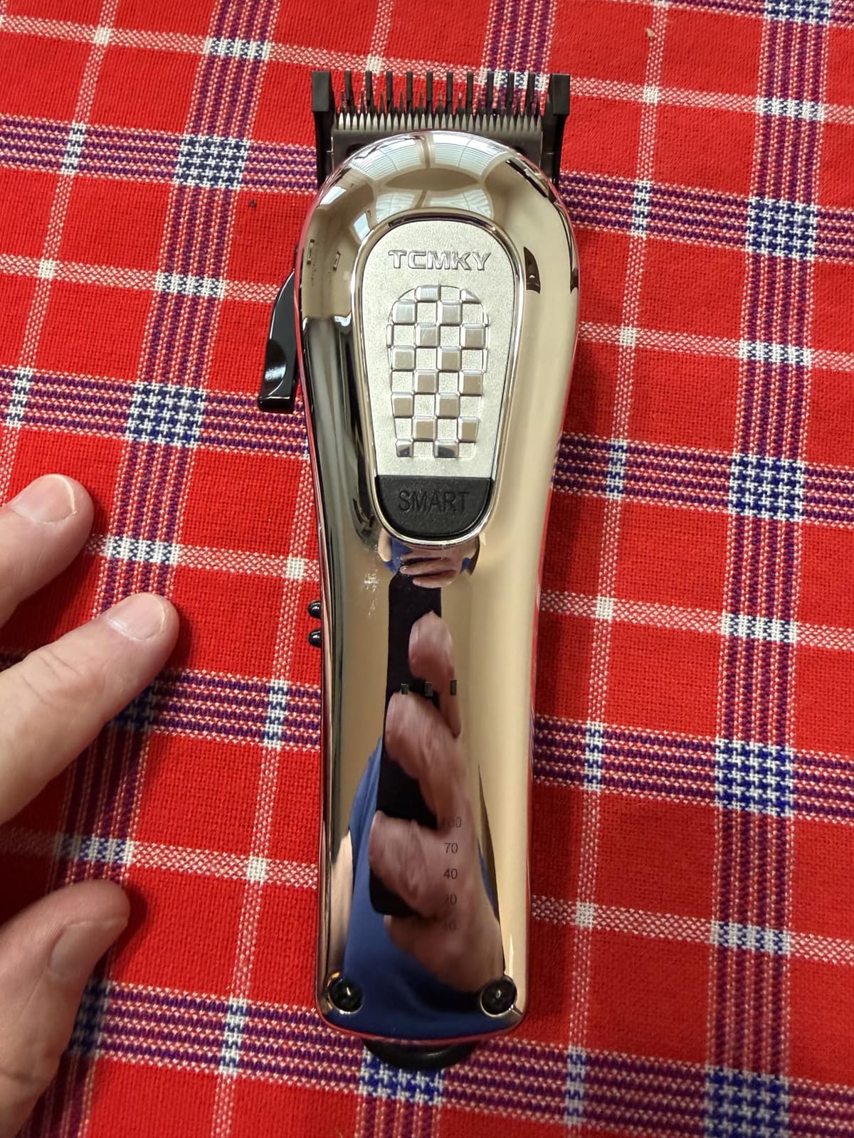 TCMKY Hair Clippers for Men Barber Clippers Rechargeable Hair Trimmer Kit customer photo 1