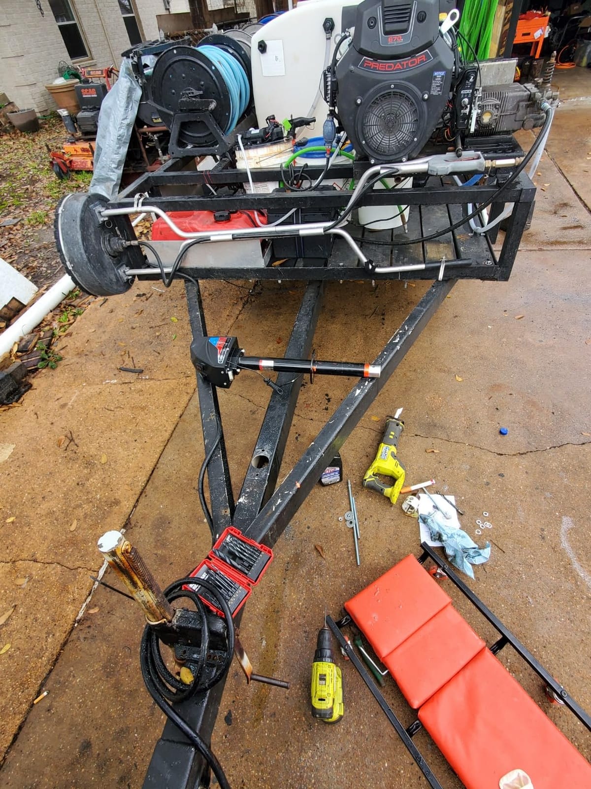 Kohree Electric Trailer Jack 4000lbs with Wiring, Heavy Duty, A-Frame customer photo 1