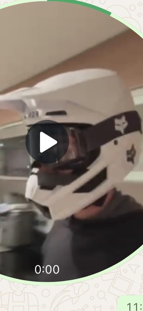 Fox Racing Unisex-Adult V Core MIPS Motocross Dirt Bike Helmet, Matte White customer photo 1
