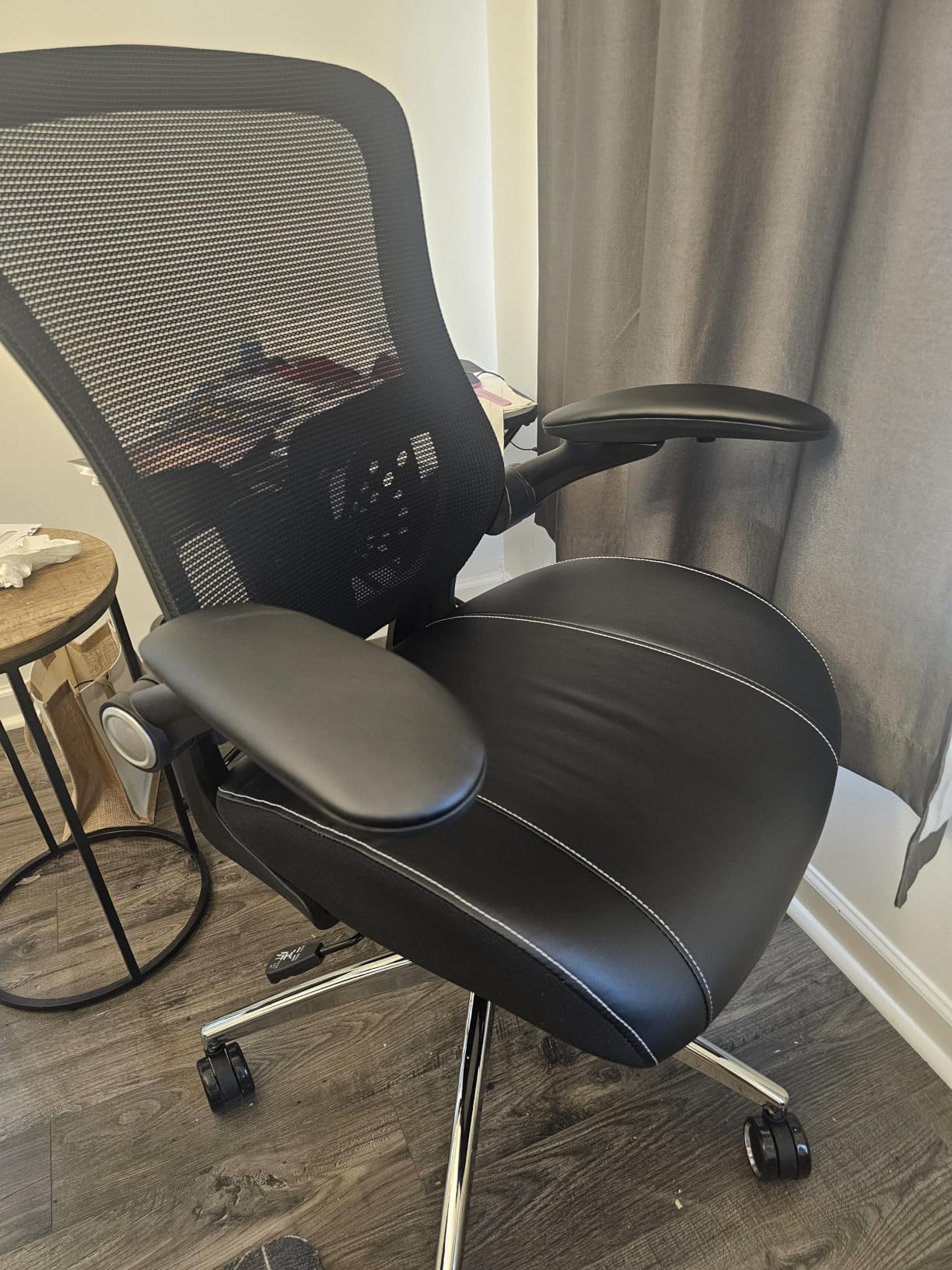 Office Chair Ergonomic Desk Chair-400lbs Big and Tall Heavy Duty, Wide & Soft 3D Modeling Foam Cushion Home Office Desk Chair with Adjustable Seat Height, Executive Computer Task Chair customer photo 2