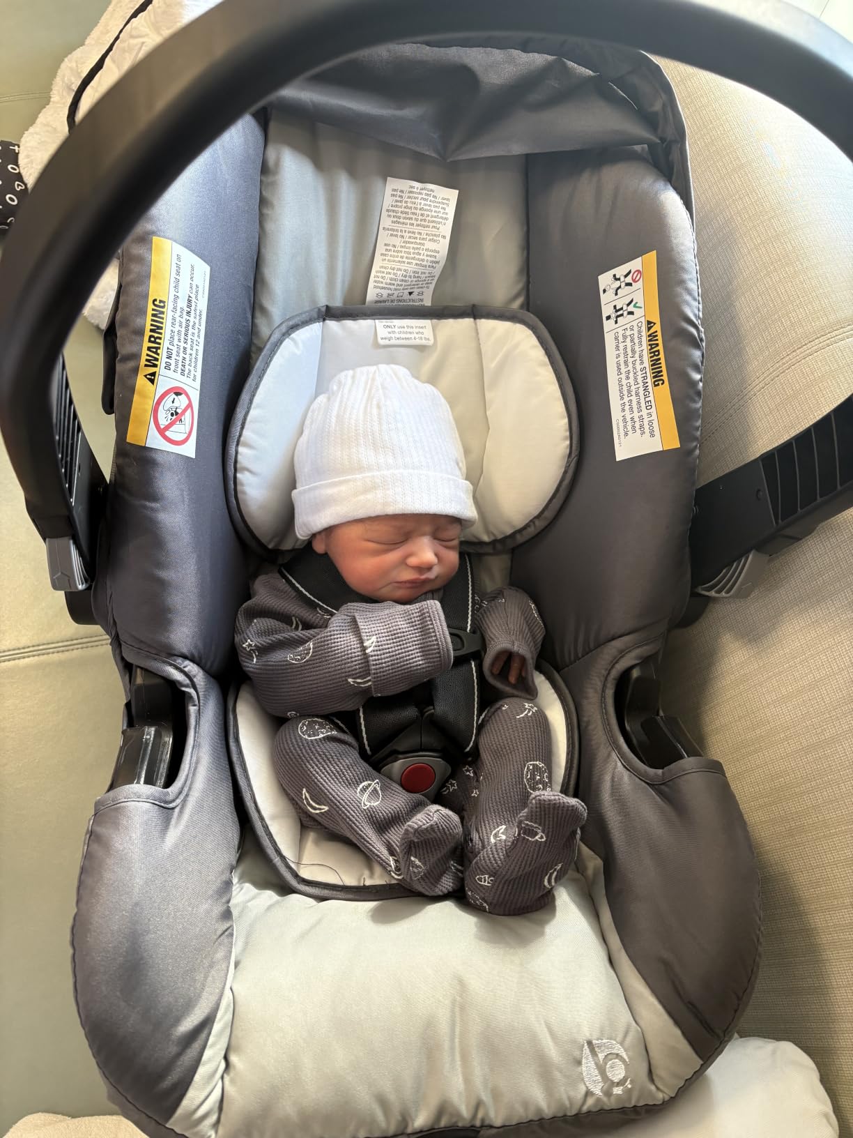 Baby Trend EZ Ride Travel System with EZ-Lift Infant Car Seat, Dash Grey customer photo 2