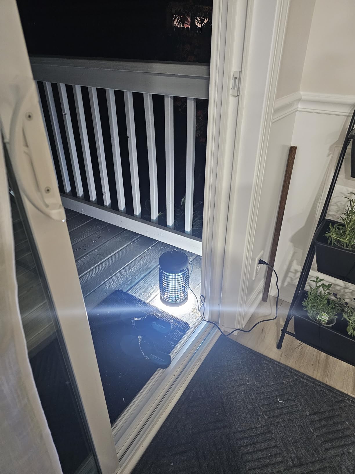 Endbug Bug Zapper, Bug Zapper Outdoor Indoor with LED Light, Electric Mosquito Zapper Fly Zapper, Waterproof Mosquito Killer Insect Zapper Fly Trap for Outside Patio Garden Backyard Home, Plug in customer photo 2