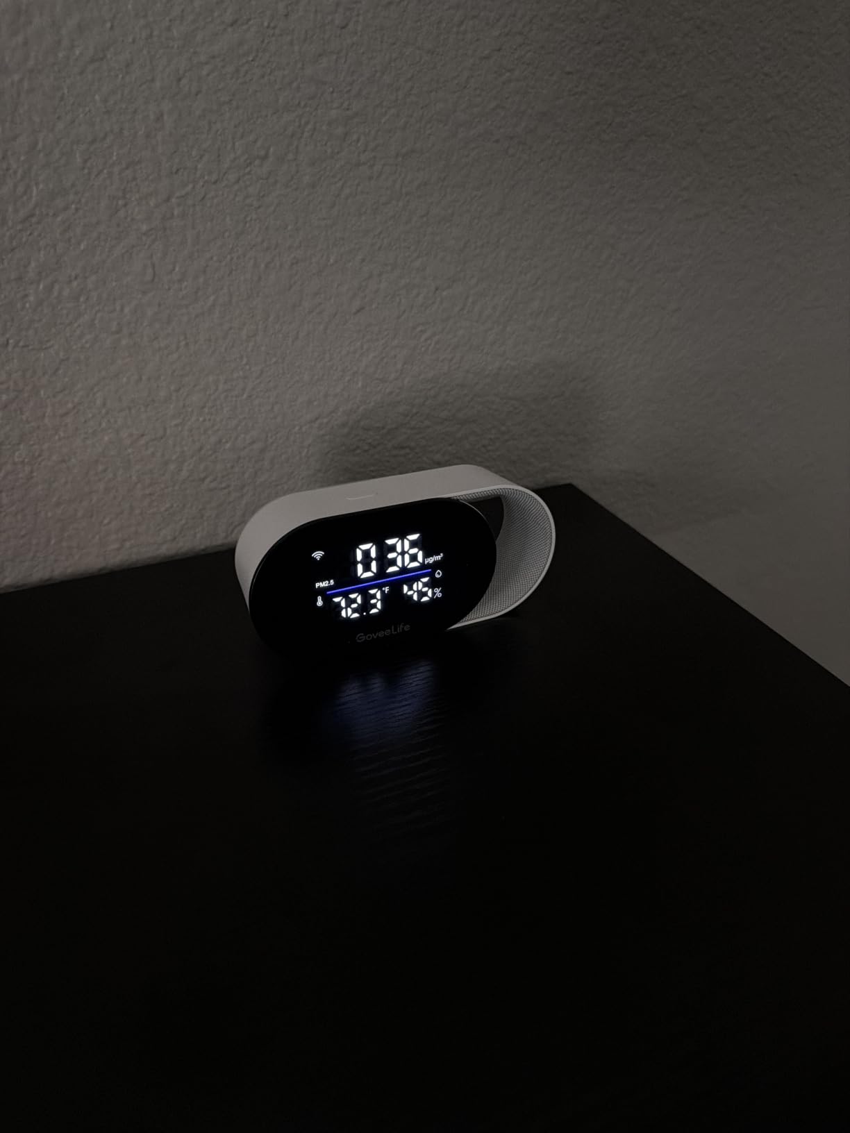 GoveeLife Smart Air Quality Monitor with PM2.5 H5106, LED Display Wired | Indoor temperature humidity sensors, 2s refresh, 2-year data storage, for home & office, 2.4G Wi-Fi only customer photo 2