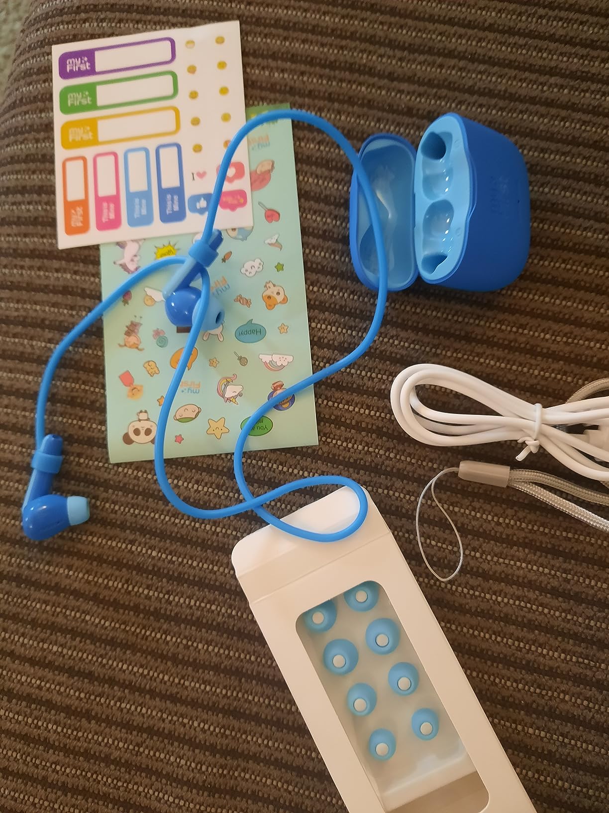 myFirst CareBuds Kids Earbuds 85dB Volume Limit Small Ear Fit customer photo 1