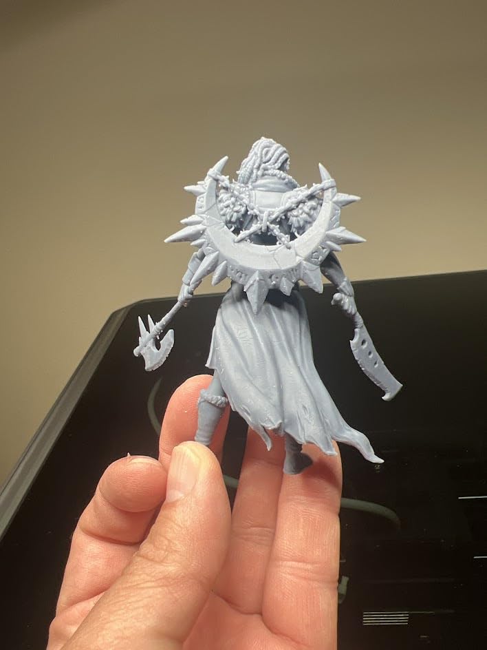 Siraya Tech Fast ABS-Like 3D Printer Resin, Non-Brittle, Navy Grey, 2kg customer photo 1