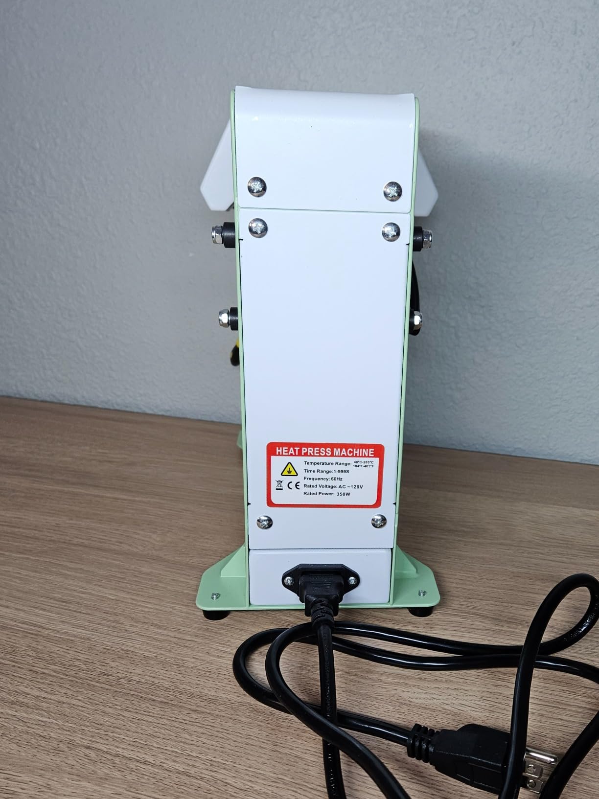 Giraffe Auto Hat Heat Press Machine,Green Auto Open Cap Heat Press customer photo 1