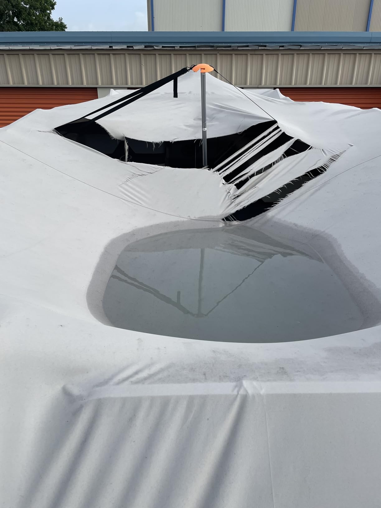 Solim 16-18FT Pontoon Boat Cover, 1200D Heavy Duty Waterproof, UV Resistant customer photo 1