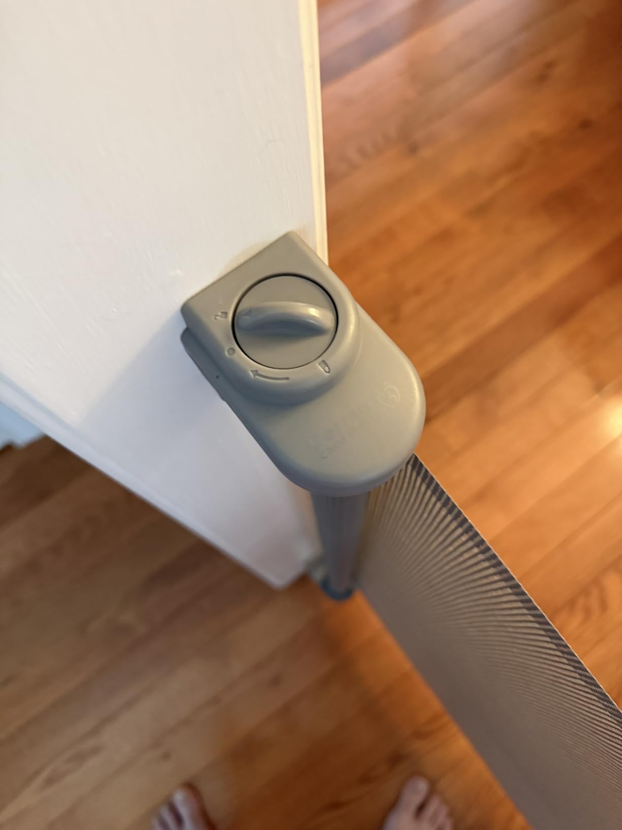 Perma Child Safety Retractable Baby Gate - Mesh Dog & Pet Gate for Stairs customer photo 2