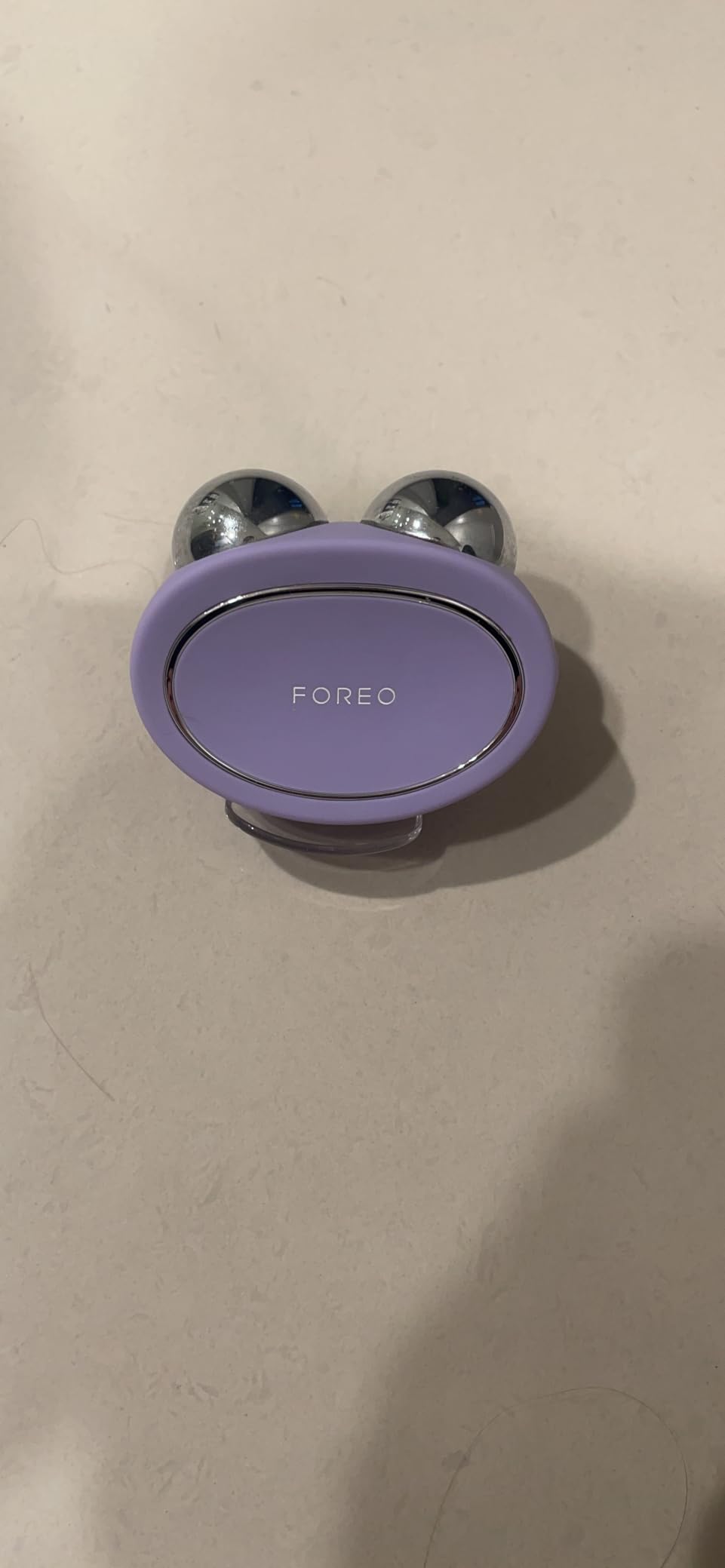 FOREO Bear 2 Advanced Toning Microcurrent Facial Device - Face Sculpting Tool - Firm & Contour - Non-Invasive - Increases Skin Care Absorption - Lavender customer photo 1