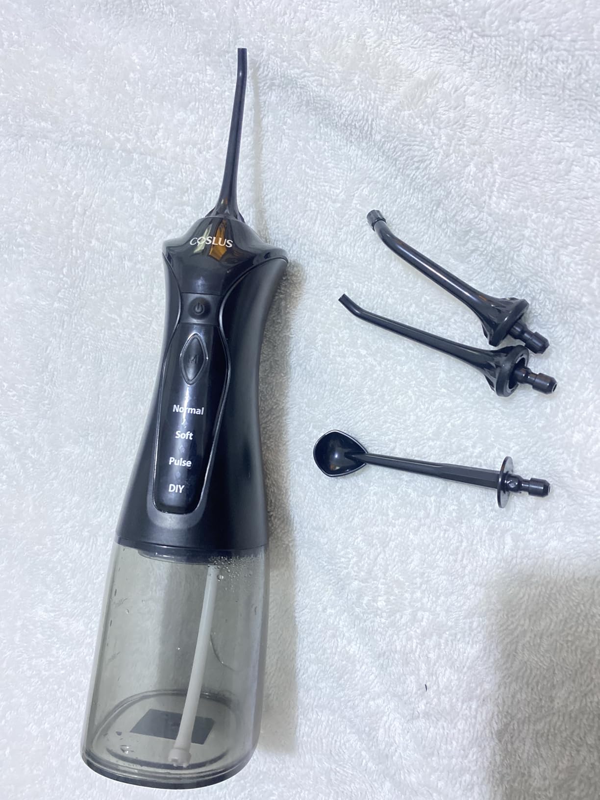 COSLUS C30 Portable Water Dental Flosser Pick Teeth, Upgraded DIY Mode customer photo 1