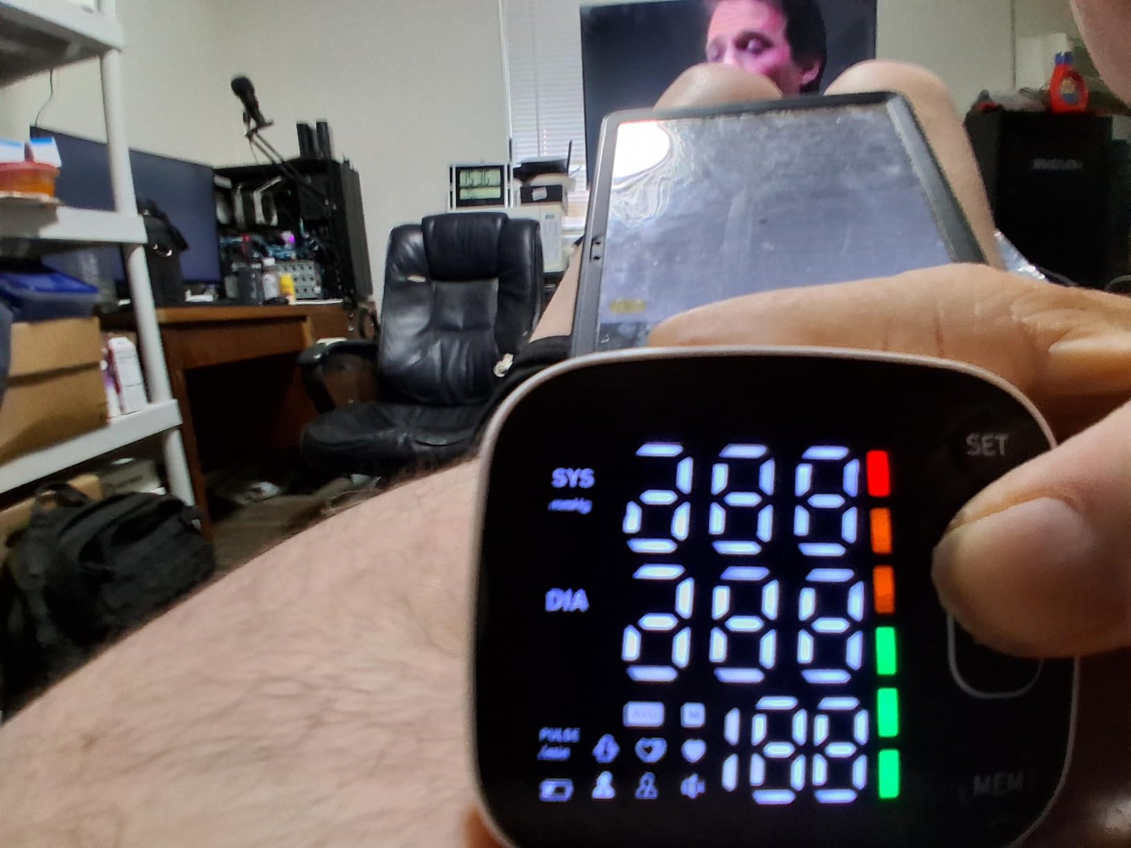 Oklar Wrist Blood Pressure Monitor, FDA Cleared Rechargeable BP Machine customer photo 1