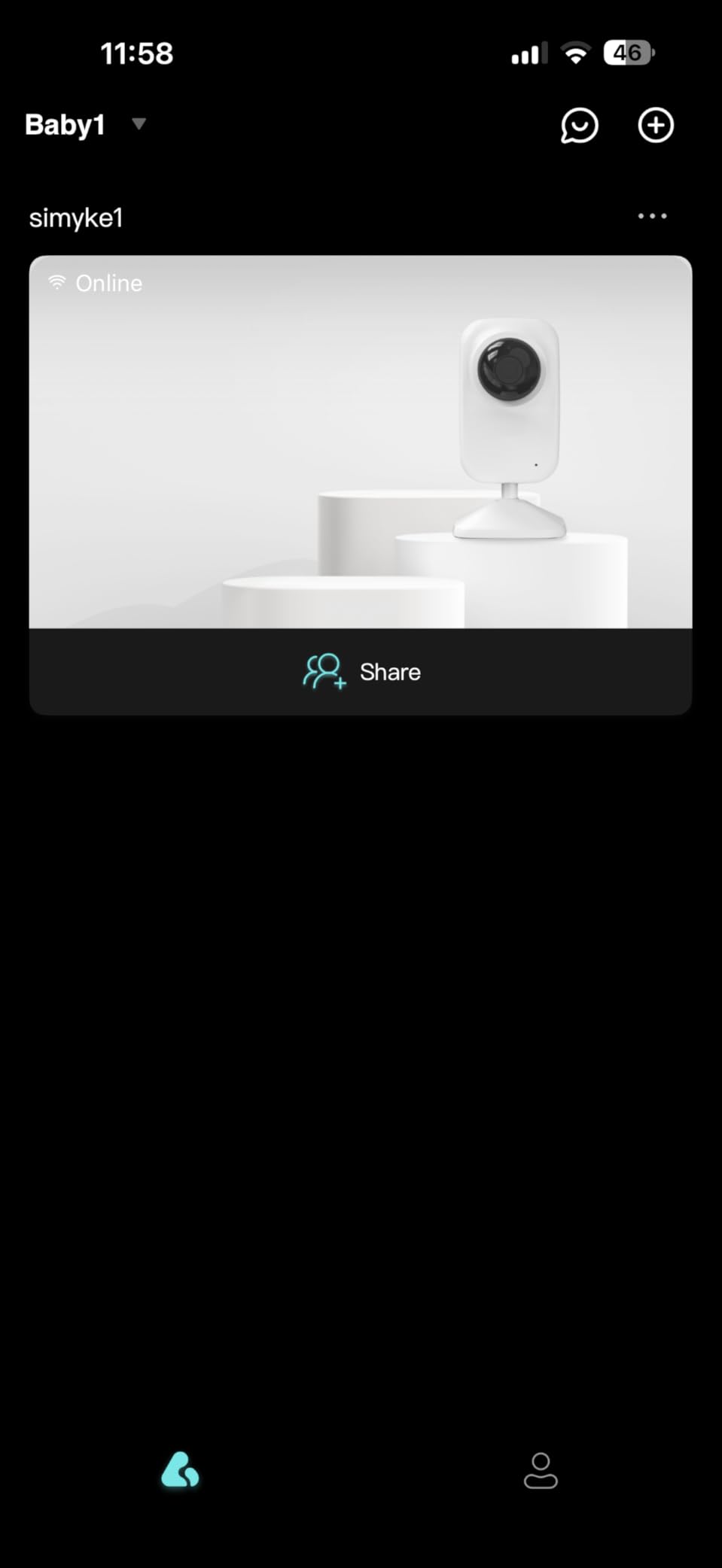 Simyke Upgrade Video Baby Monitor,WiFi Baby Camera,2.8