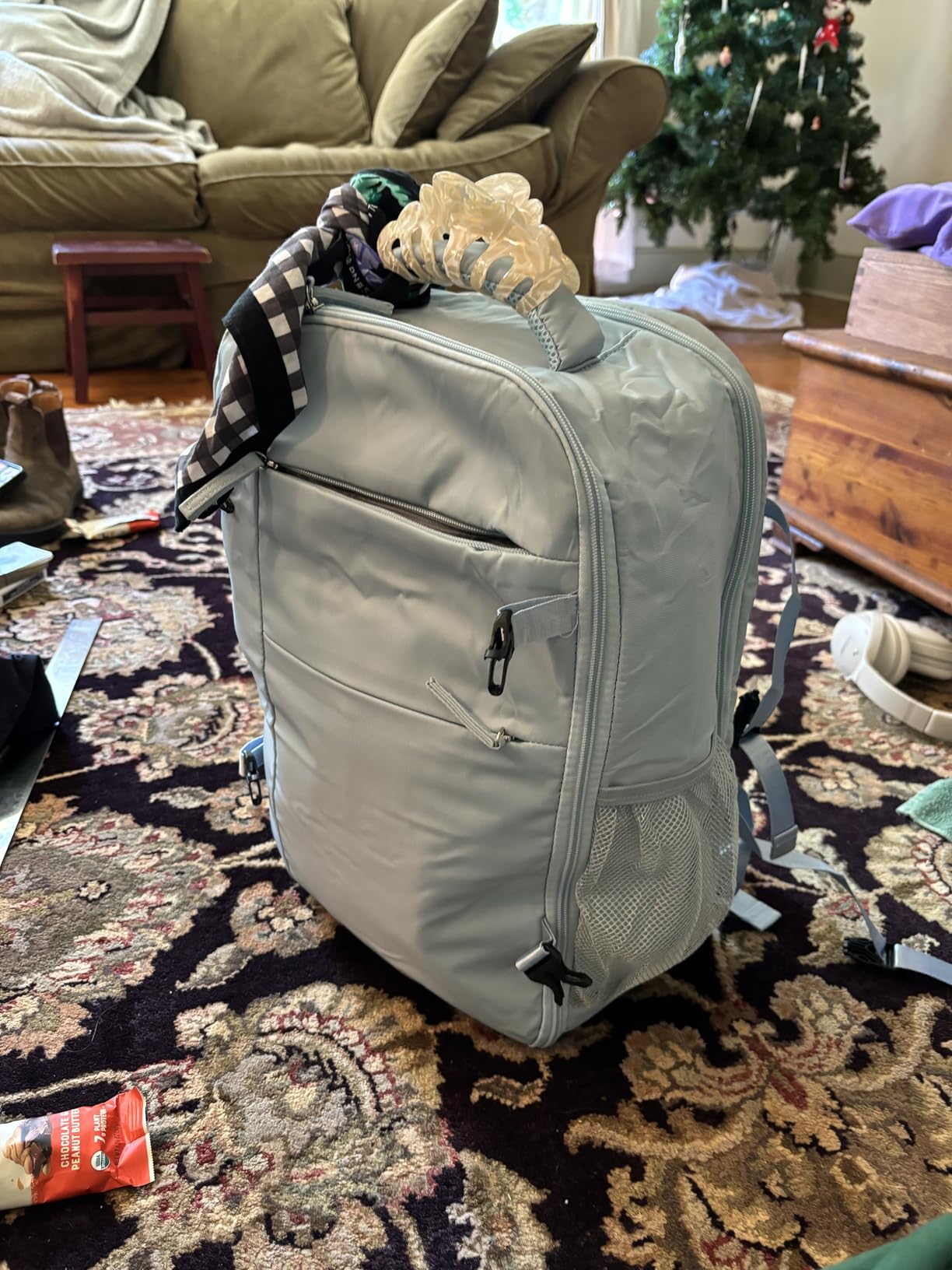 Capolo Travel Backpack for Women Men Waterproof Laptop Backpack Airlines Approved Carry On Backpack Bag Computer Bookbag for Business, Work, Traveling Fits 15.6 Inch Laptop(Beige) customer photo 1