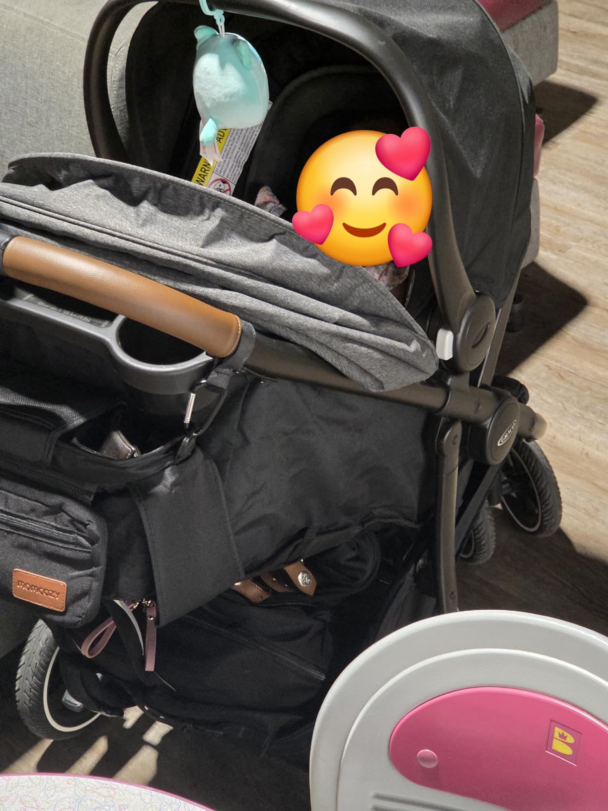 Graco Outpace LX All-Terrain Travel System (Stroller & Car Seat), Briggs customer photo 2