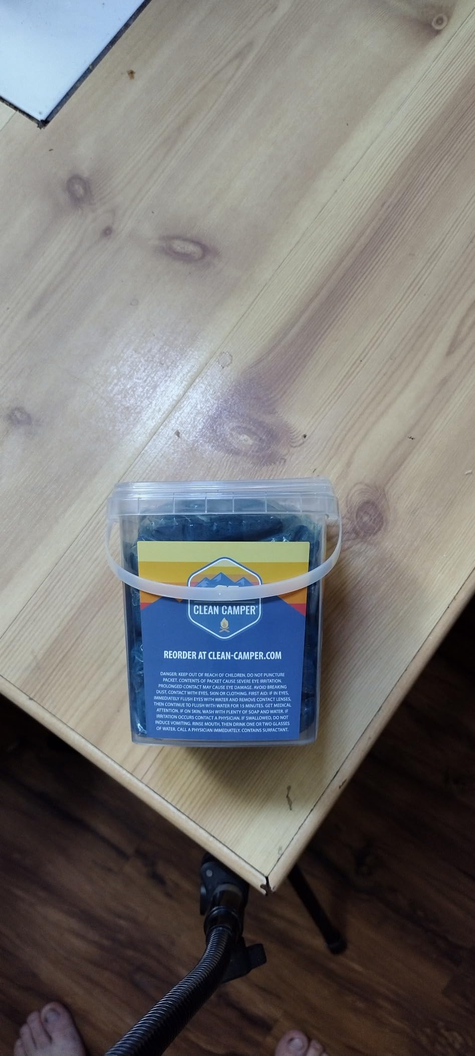 Clean Camper EcoBlast RV Holding Tank Treatment, Bio-Active Enzyme Formula customer photo 2