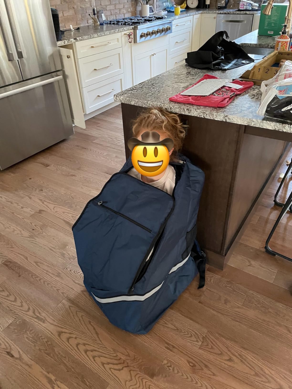Car Seat Travel Bag,Padded Car Seats Backpack with Steel Cable Handle and Reflective Stripes, Large Durable Carseat Carrier Bag,Airport Gate Check Bag,Infant Seat Travel Bag with Shoulder Strap,Black customer photo 1