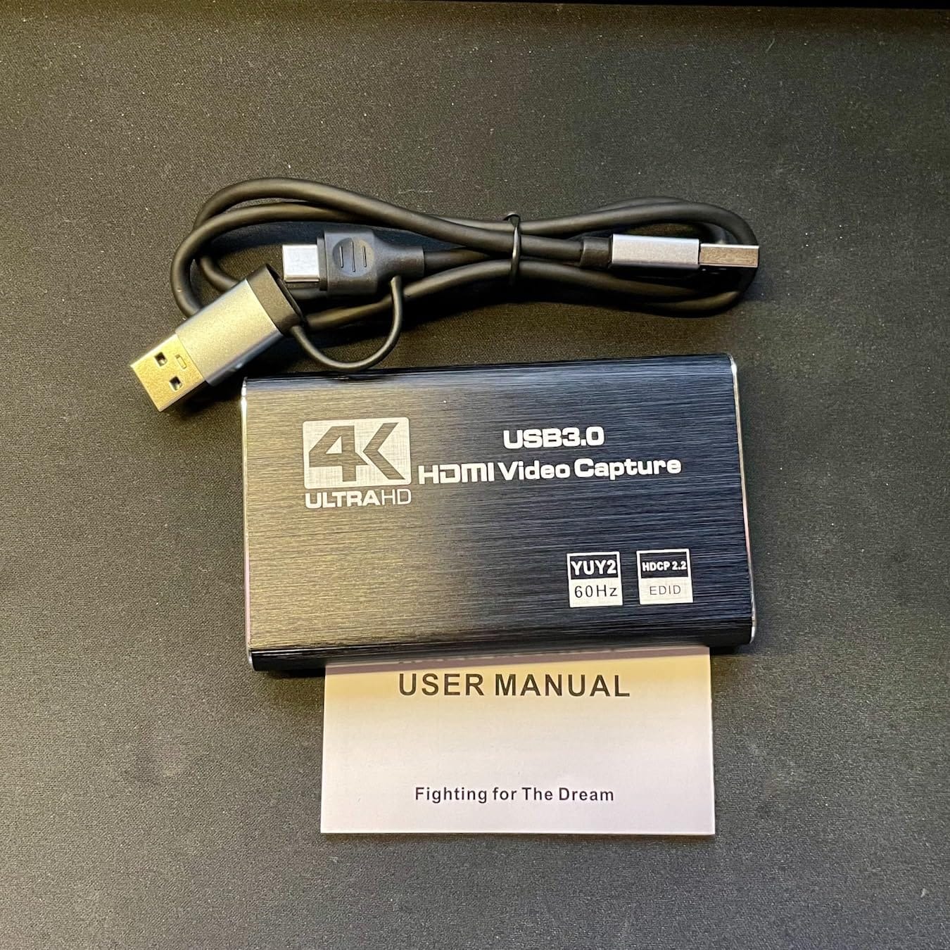 XIIXMASK Video Capture Card, Audio Video Capture Card, USB 3.0 Capture Card 4K HDMI Loop-Out, 1080P 60FPS/2K 30FPS Video Game Capture for Streaming Works for PS5/Switch/Camera/PC/OBS(Black) customer photo 2