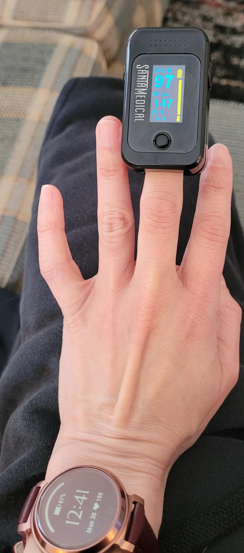 Garmin Lily® 2, Small & Stylish Smartwatch, 35mm, Coconut customer photo 2