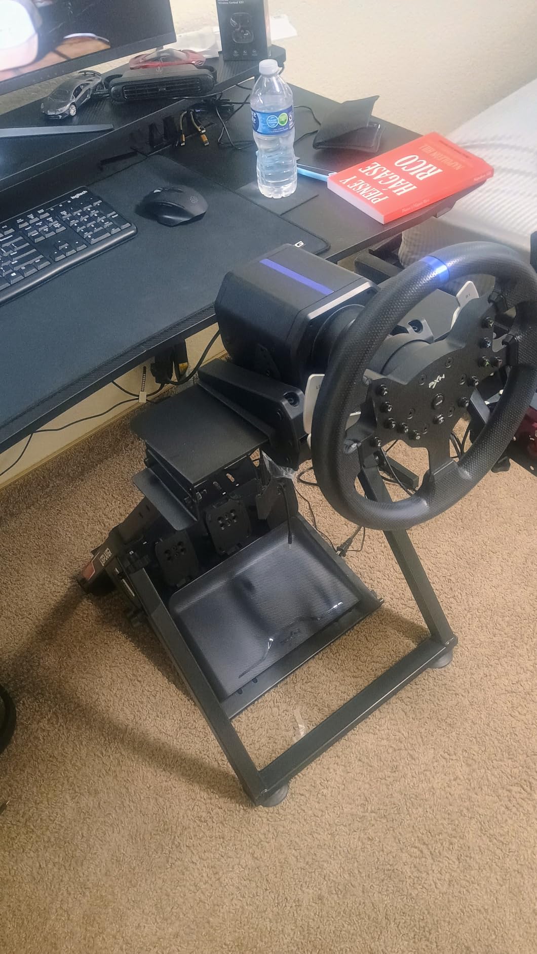 PXN V99 Force Feedback Racing Wheel, with Pedals and Shifter | Detachable 270°/900° Steering Wheel, Hall Pedals & H-Shifter - for PC, Xbox Series X|S, Xbox One, and PS4 customer photo 1