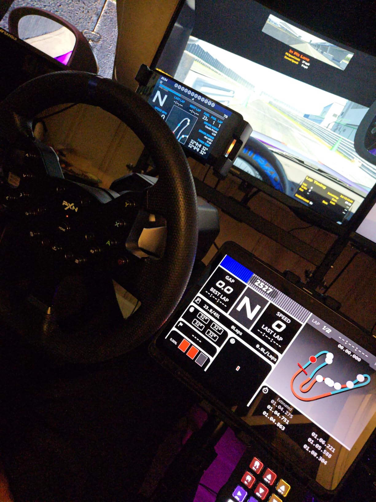 PXN V99 Force Feedback Racing Wheel, with Pedals and Shifter | Detachable 270°/900° Steering Wheel, Hall Pedals & H-Shifter - for PC, Xbox Series X|S, Xbox One, and PS4 customer photo 2