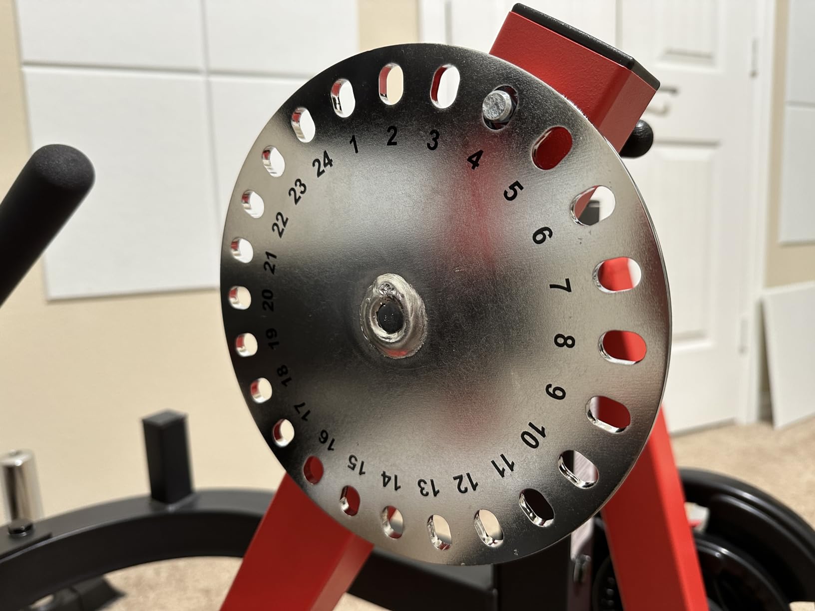 HVO 6-in-1 Leg Extension & Curl Machine, Lying Hamstring Curl Plate Loaded customer photo 1